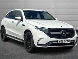 White Used 2022 Mercedes EQC400 AMG Line Premium Plus SUV | £31,195 (A bit pricey)