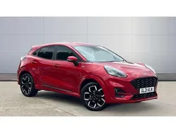 Red Used 2021 Ford Puma ST-Line X SUV | £17,700 (A bit pricey)