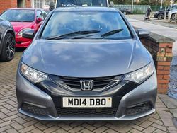 Grey Used 2014 Honda Civic S Hatchback | £2,989 (Fair price)