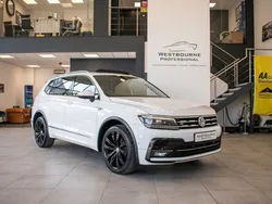 White Used 2021 VW Tiguan Allspace R-line SUV | £23,480 (A bit pricey)