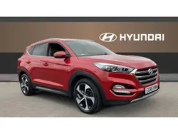 Red Used 2017 Hyundai Tucson Premium SUV | £11,491 (Super price)