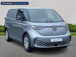 Silver New 2025 VW ID. Buzz Van | £33,399 (A bit pricey)