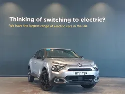 Grey Used 2021 Citroën C4 PureTech Hatchback | £14,498 (A bit pricey)
