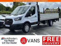 Frozen white (solid paint) Used 2022 Ford Transit | £11,975