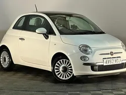 White Used 2012 Fiat 500 Lounge Hatchback | £3,495 (Fair price)