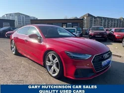 Red Used 2018 Audi A7 S-Line Hatchback | £22,950 (Expensive)