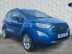 Blue Used 2022 Ford Ecosport Titanium SUV | £14,145 (Fair price)