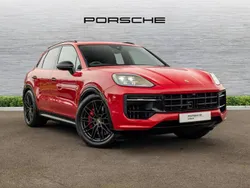 Carmine red Used 2024 Porsche Cayenne GTS SUV | £106,845