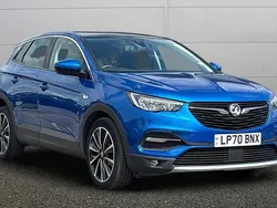 Blue Used 2021 Vauxhall Grandland X Elite SUV | £15,990 (Fair price)