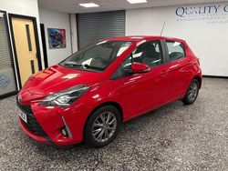 Red Used 2018 Toyota Yaris Hatchback | £5,699 (Good price)