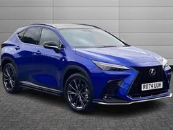 Azure blue Used 2024 Lexus NX450h+ Sport Line SUV | £51,999 (Fair price)