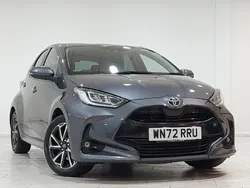 Grey Used 2022 Toyota Yaris Hybrid Design Hatchback | £15,998 (Fair price)