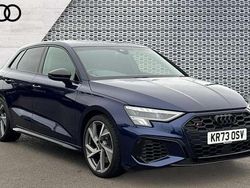 Blue Used 2023 Audi S3 Black Edition Hatchback | £37,625 (A bit pricey)
