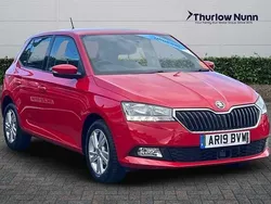 Red Used 2019 Skoda Fabia SE Hatchback | £9,999 (Good price)