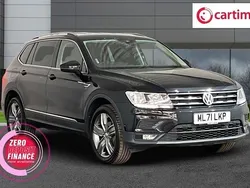 Black Used 2021 VW Tiguan Allspace Match SUV | £18,990 (Super price)
