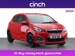 Red Used 2018 Peugeot 108 Allure Hatchback | £6,299 (Fair price)