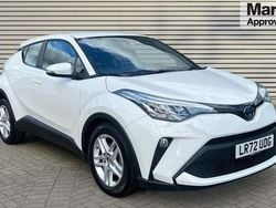 Solidpure white Used 2022 Toyota C-HR SUV | £17,970 (Good price)