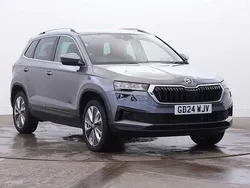 Graphite grey metallic Used 2024 Skoda Karoq SE L SUV | £20,940 (Fair price)