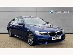 Blue Used 2020 BMW 530 M Sport Sedan | £27,795 (Fair price)