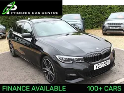 Black sapphire metallic paint Used 2020 BMW 320 M Sport Estate | £23,995 (A bit pricey)