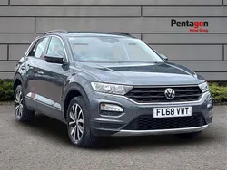 Grey Used 2018 VW T-Roc SE SUV | £13,082 (Fair price)