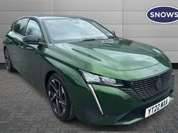 Green Used 2022 Peugeot 308 Allure Premium | £16,899 (Fair price)