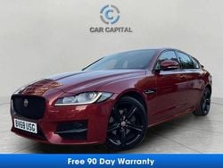 Red Used 2019 Jaguar XF R-Sport Sedan | £10,680 (Fair price)