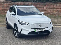 White Used 2023 MG ZS Trophy Connect Sedan | £16,599 (Fair price)