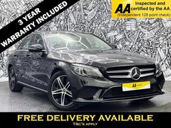 Black Used 2019 Mercedes C220 Premium Plus Sedan | £17,395 (Good price)