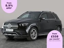 Black Used 2022 Mercedes GLE350 AMG line Estate | £35,712 (Fair price)