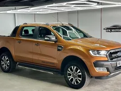 Orange Used 2018 Ford Ranger Wildtrack Pickup | £15,984 (Fair price)
