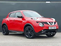 Red Used 2017 Nissan Juke N-Connecta SUV | £7,498 (Fair price)