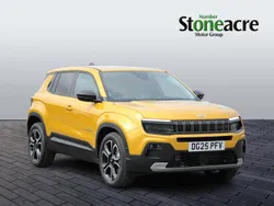 Yellow New 2025 Jeep Avenger Summit SUV | £23,495 (Fair price)