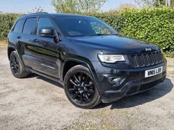 Black Used 2015 Jeep Grand Cherokee Overland SUV | £9,700 (Fair price)