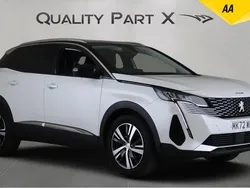 White Used 2022 Peugeot 3008 Allure+ Hatchback | £15,180 (Fair price)