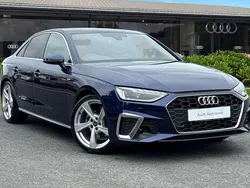 Blue Used 2024 Audi A4 S-Line Sedan | £27,495 (Fair price)