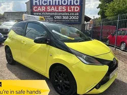 Yellow Used 2016 Toyota Aygo X-cite Hatchback | £6,990 (Fair price)
