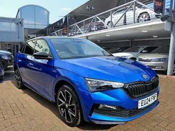 Blue Used 2024 Skoda Scala Monte Carlo Hatchback | £19,480 (Fair price)