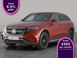 Red Used 2022 Mercedes EQC400 AMG line SUV | £32,767 (Fair price)