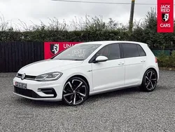 White Used 2020 VW Golf VII R-line Edition Hatchback | £18,950 (A bit pricey)