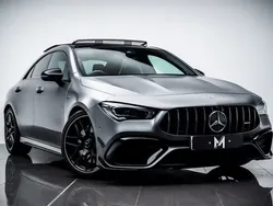 Grey Used 2022 Mercedes CLA45 AMG AMG Coupe | £42,795 (Fair price)