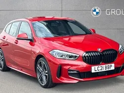 Red Used 2021 BMW 118 M Sport Hatchback | £18,875 (Fair price)