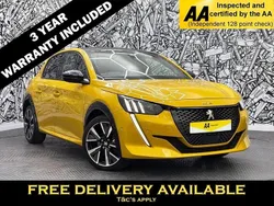 Yellow Used 2021 Peugeot 208 GT Hatchback | £14,295 (Fair price)