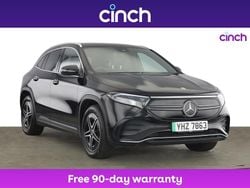 Black Used 2022 Mercedes EQA300 AMG line SUV | £18,599 (Fair price)