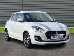 White Used 2021 Suzuki Swift SZ5 Hatchback | £14,495 (Fair price)