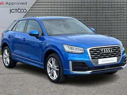 Blue Used 2018 Audi Q2 S-Line SUV | £14,603 (Fair price)
