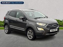 Grey Used 2018 Ford Ecosport Titanium SUV | £8,250 (Fair price)