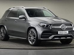 Selenite gray metallic finish Used 2021 Mercedes GLE350 AMG line SUV | £36,200 (Good price)
