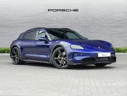 Blue Used 2024 Porsche Taycan Cross Turismo Sedan | £89,990