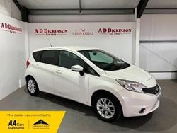 White Used 2015 Nissan Note Acenta MPV | £4,850 (A bit pricey)